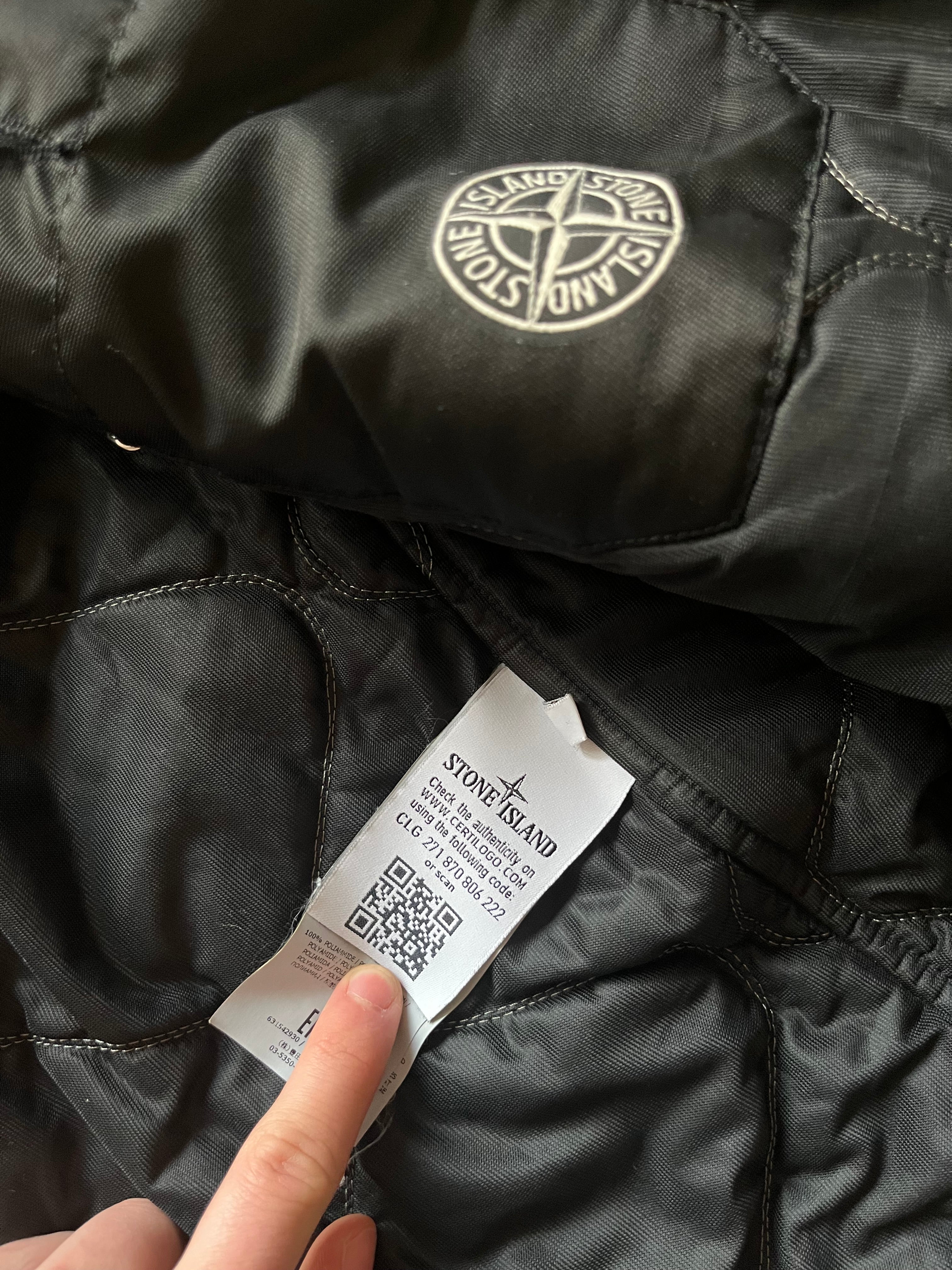 Veste aviateur Stone Island kaki