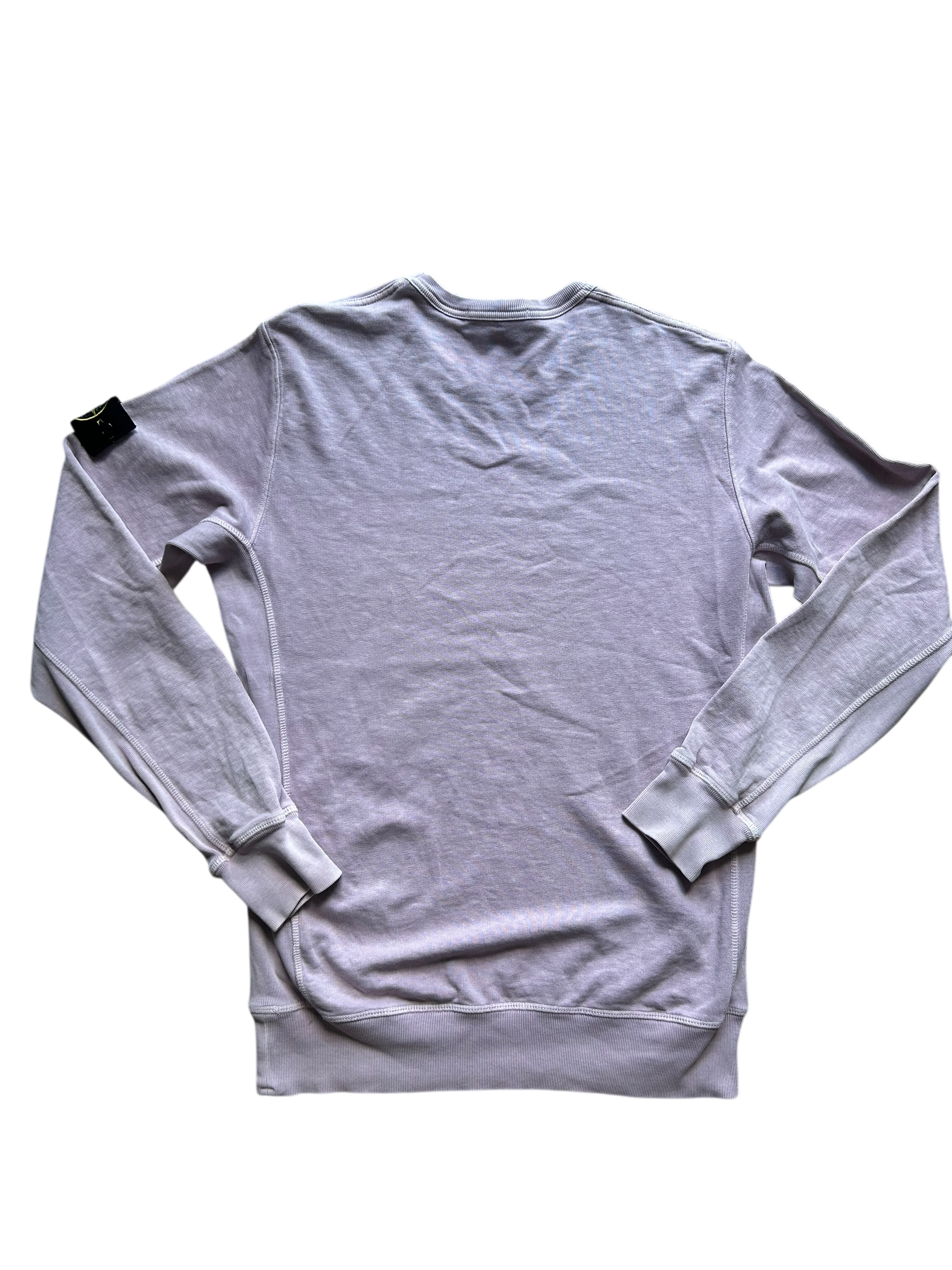 Pull rose et blanc été stone Island