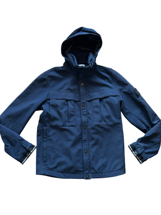 Veste softshell stone Island bleu marine