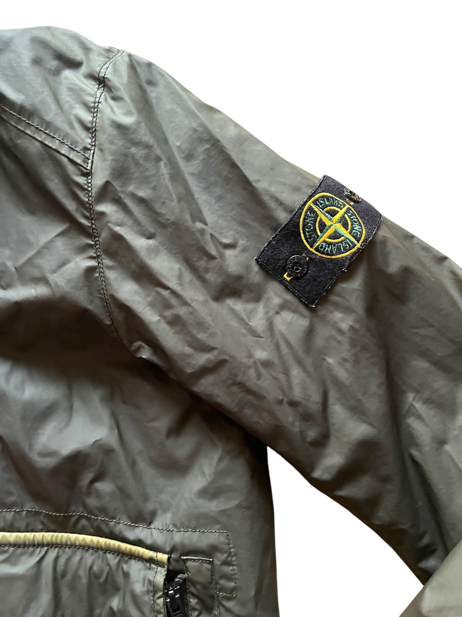 Veste aviateur Stone Island kaki