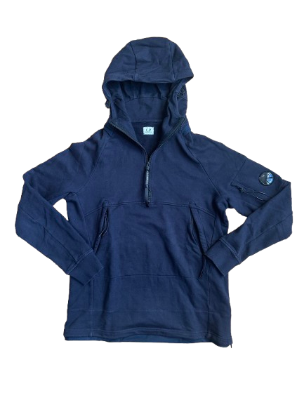 Pull Cp Company Noir Demi-Zip