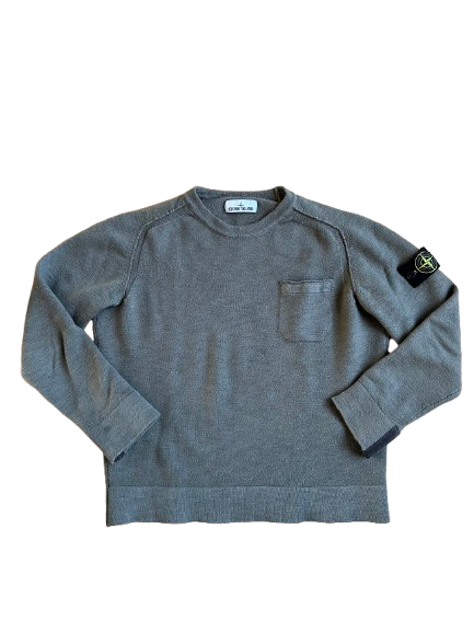 Pull Stone Island Kaki Laine