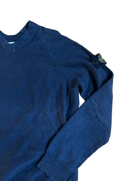 Pull Stone Island Bleu