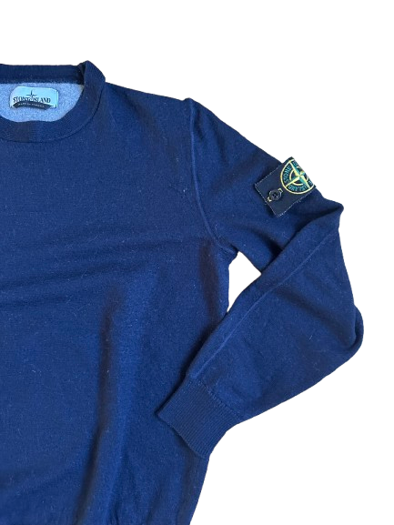 Pull Stone Island Bleu