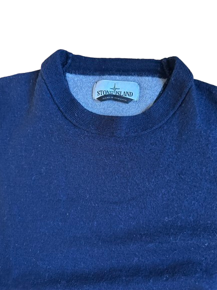 Pull Stone Island Bleu