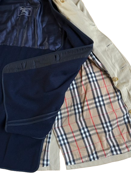 Trench Burberry double intérieur