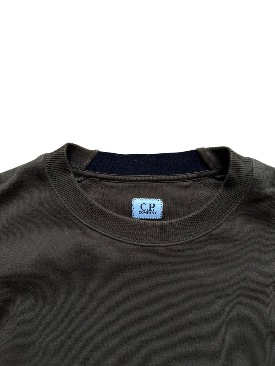 Pull Col Rond C.P. Company - Kaki
