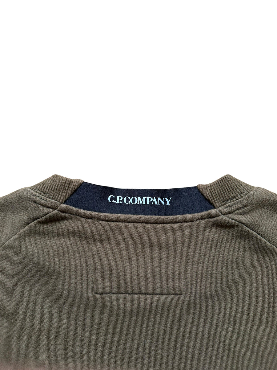 Pull Col Rond C.P. Company - Kaki