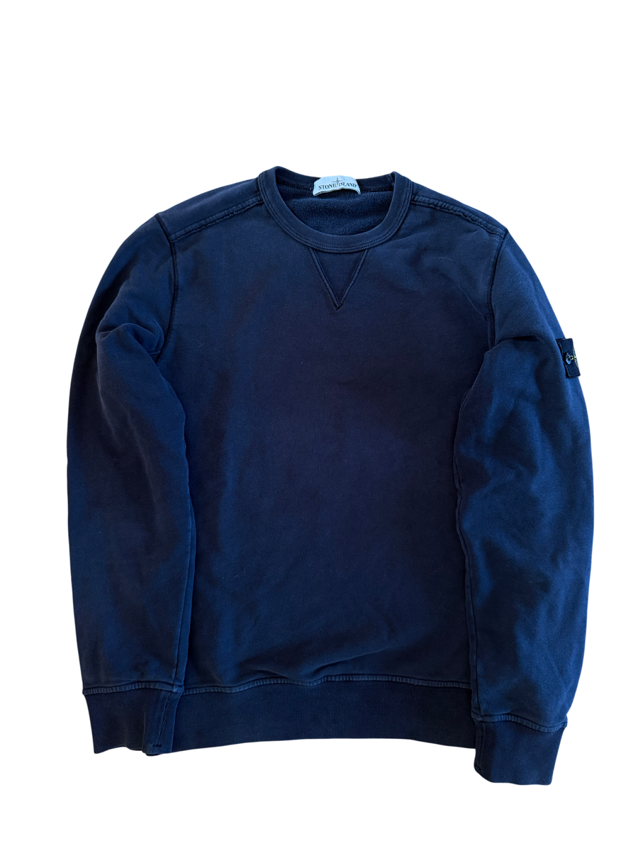 Pull Stone Island Bleu Marine Homme