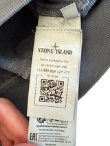 Pull à Capuche Stone Island Bleu Homme
