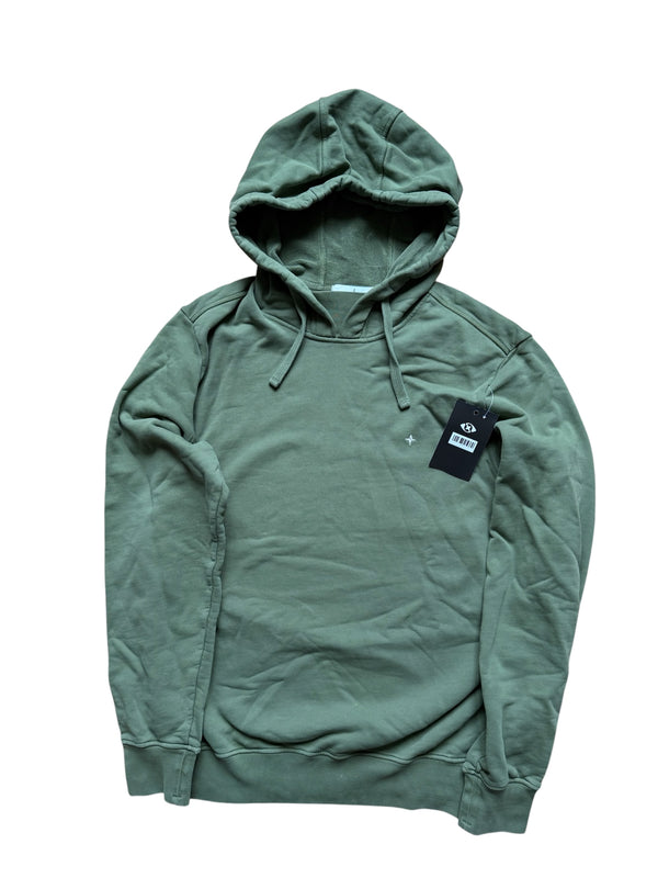 Sweat à Capuche Stone Island - Kaki (Logo Poitrine)